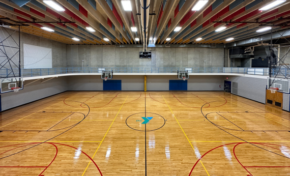 Indoor Gyms, Courts, & Tracks